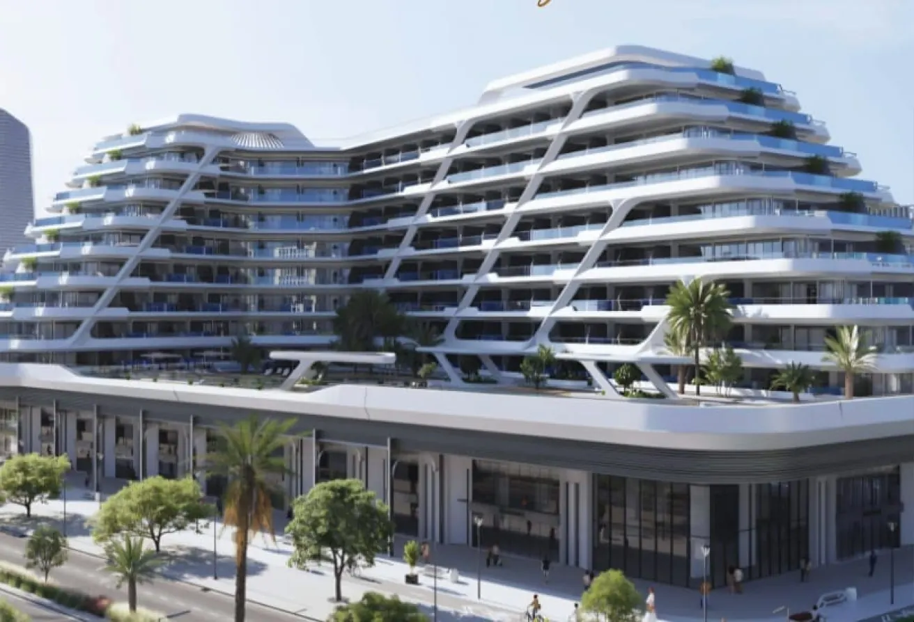 Contemporary residential development in Dubai