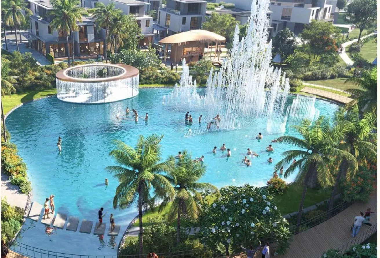 Lagoon community at DAMAC Sun City