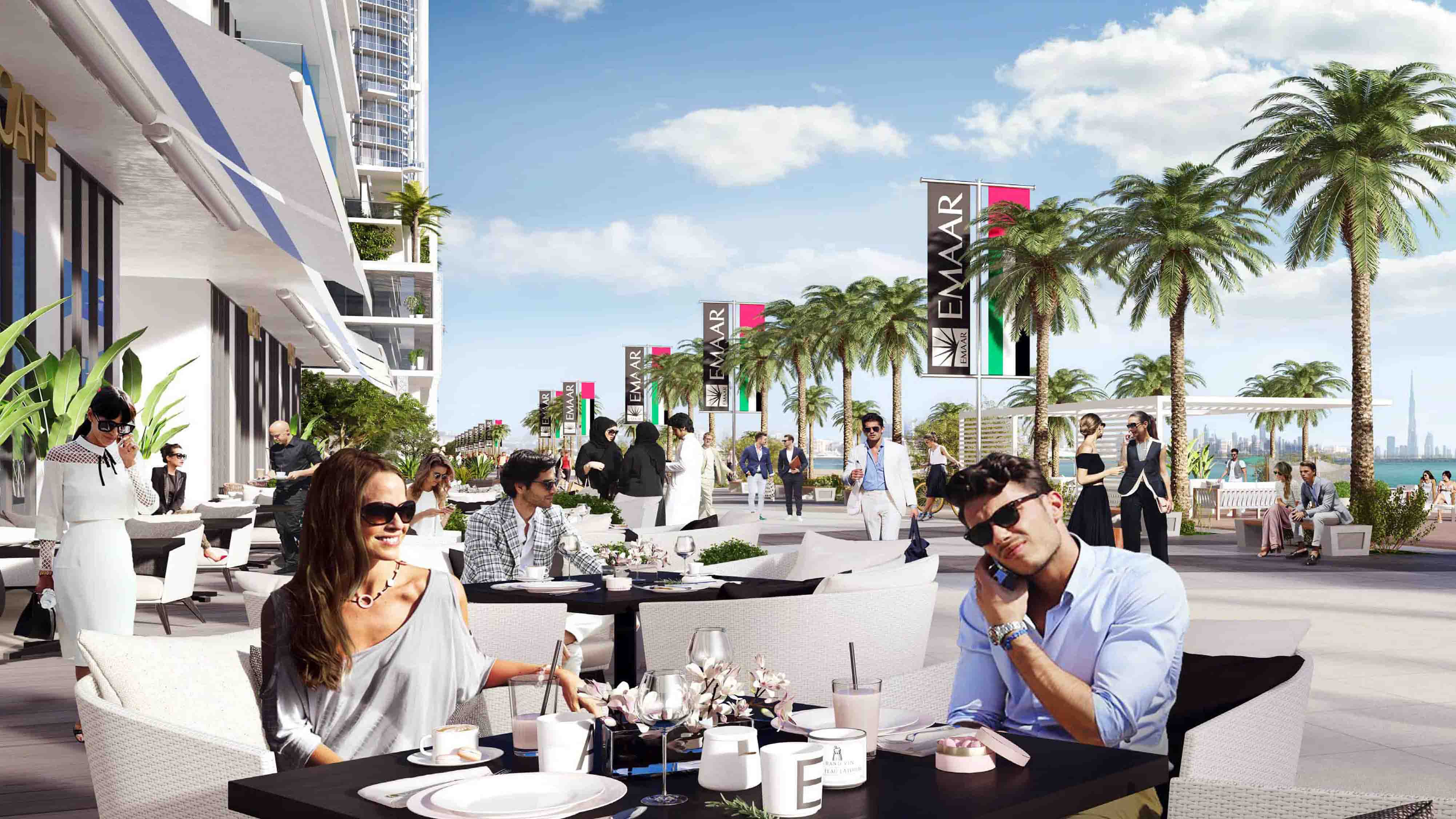 beachfront emaar