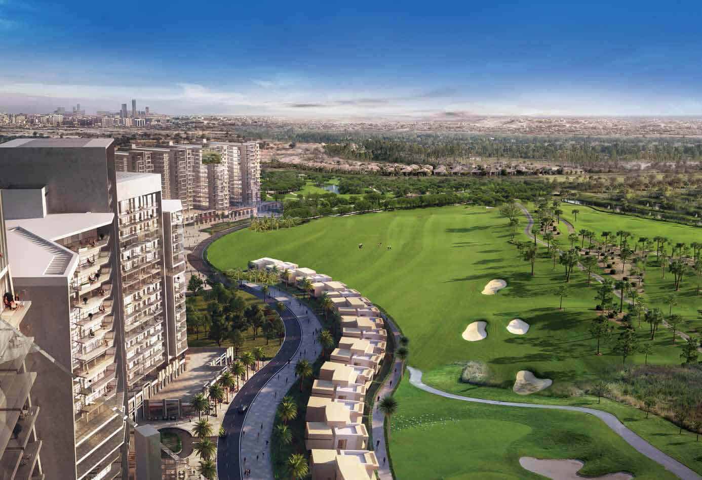 Винера хиллс. DAMAC Hills Дубай. DAMAC Hills 2 Дубай район. DAMAC Hills район. DAMAC Hills Trump Estate Дубай.